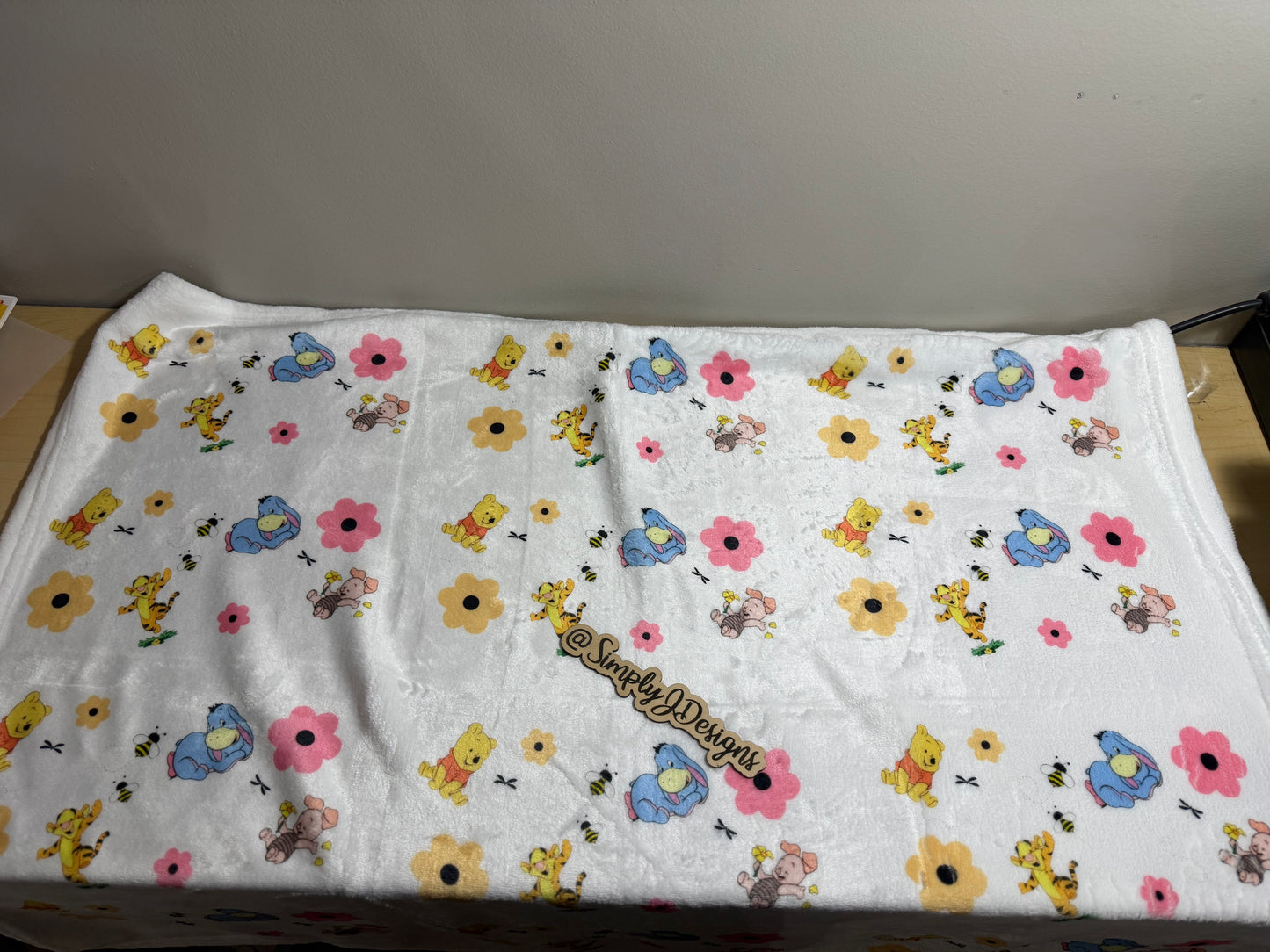 Baby Honey Bear and Friends Blanket