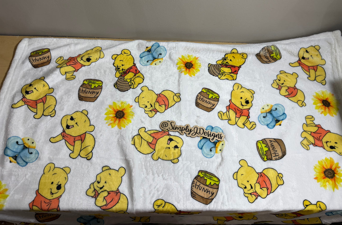 Baby Honey Bear Blanket