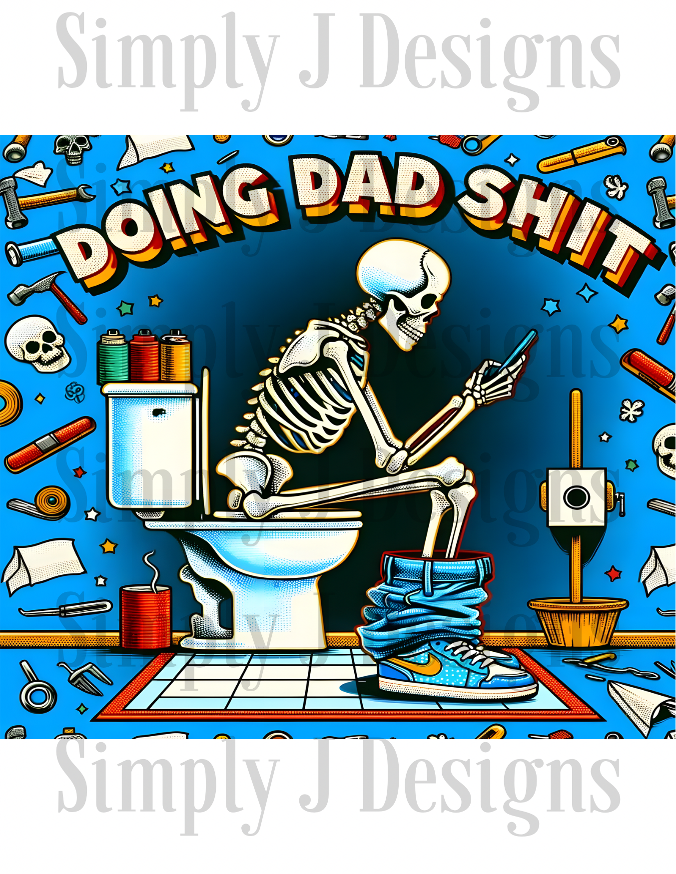 Single DTF Print - D194