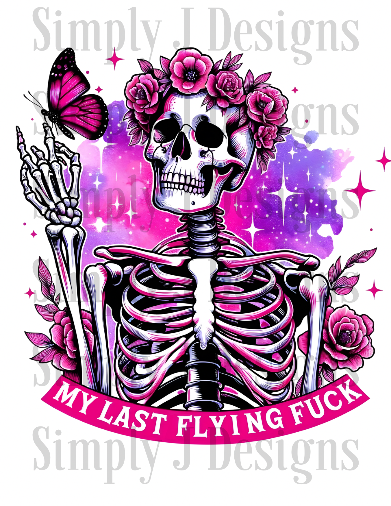 Single DTF Print - D177