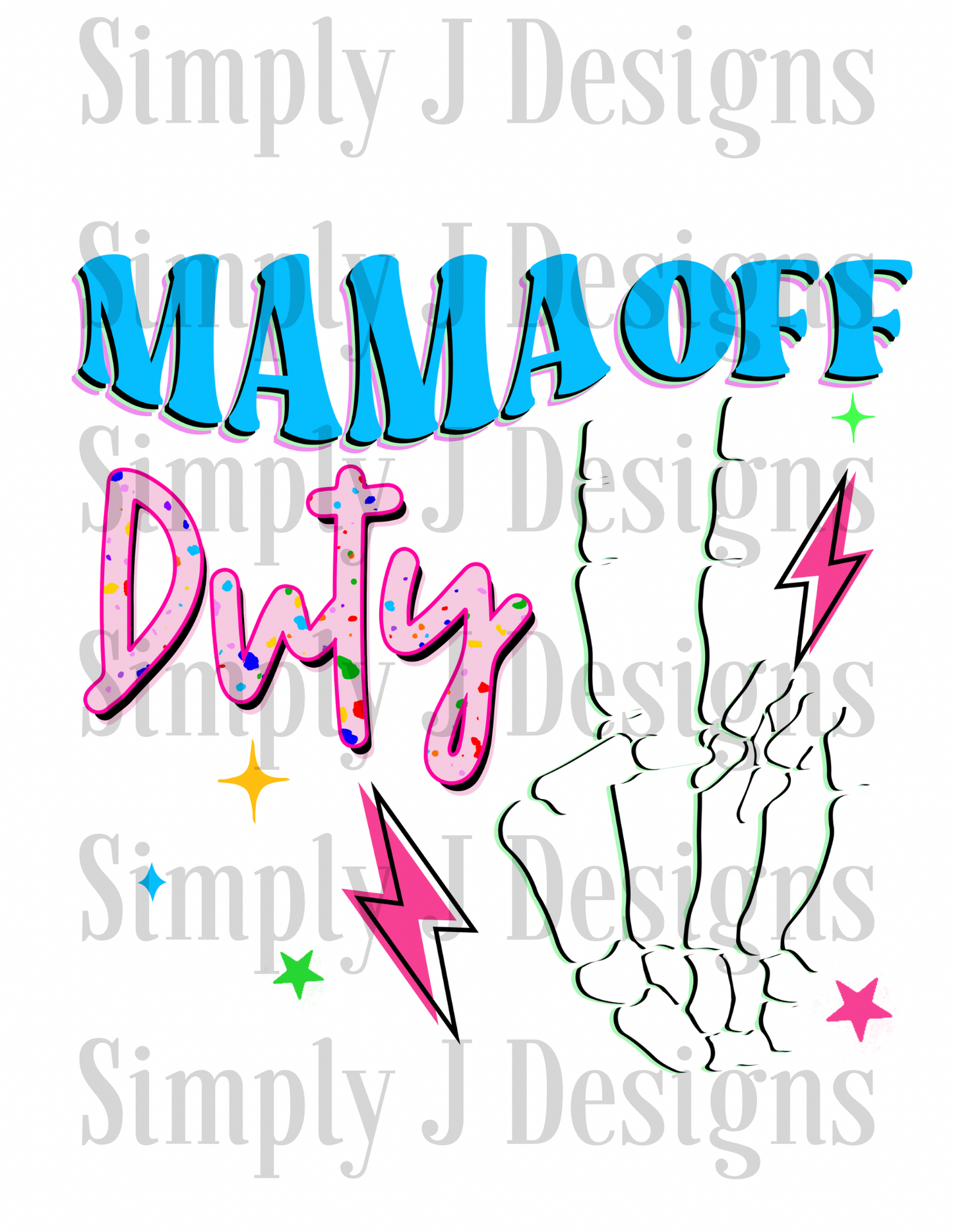 Single DTF Print - D118