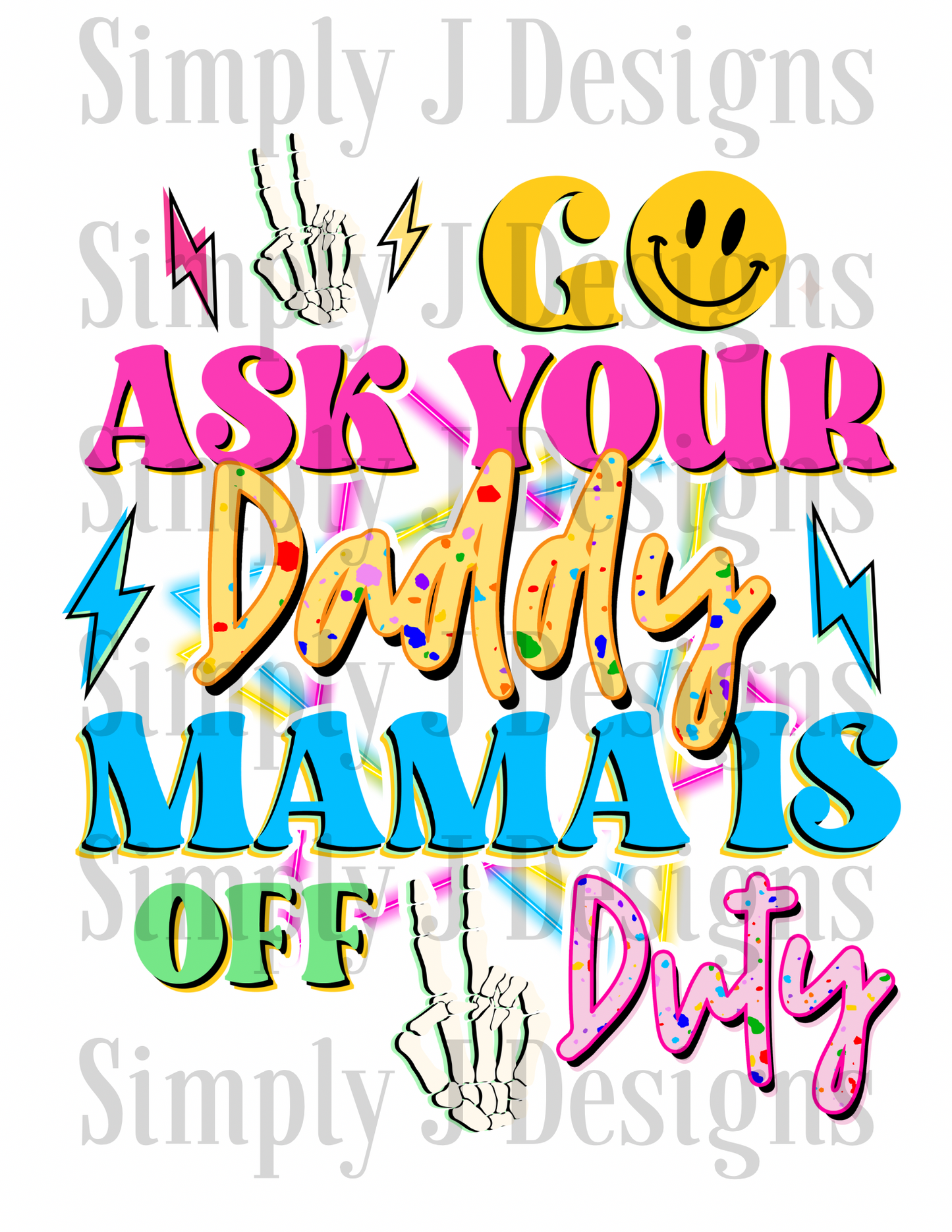 Single DTF Print - D119