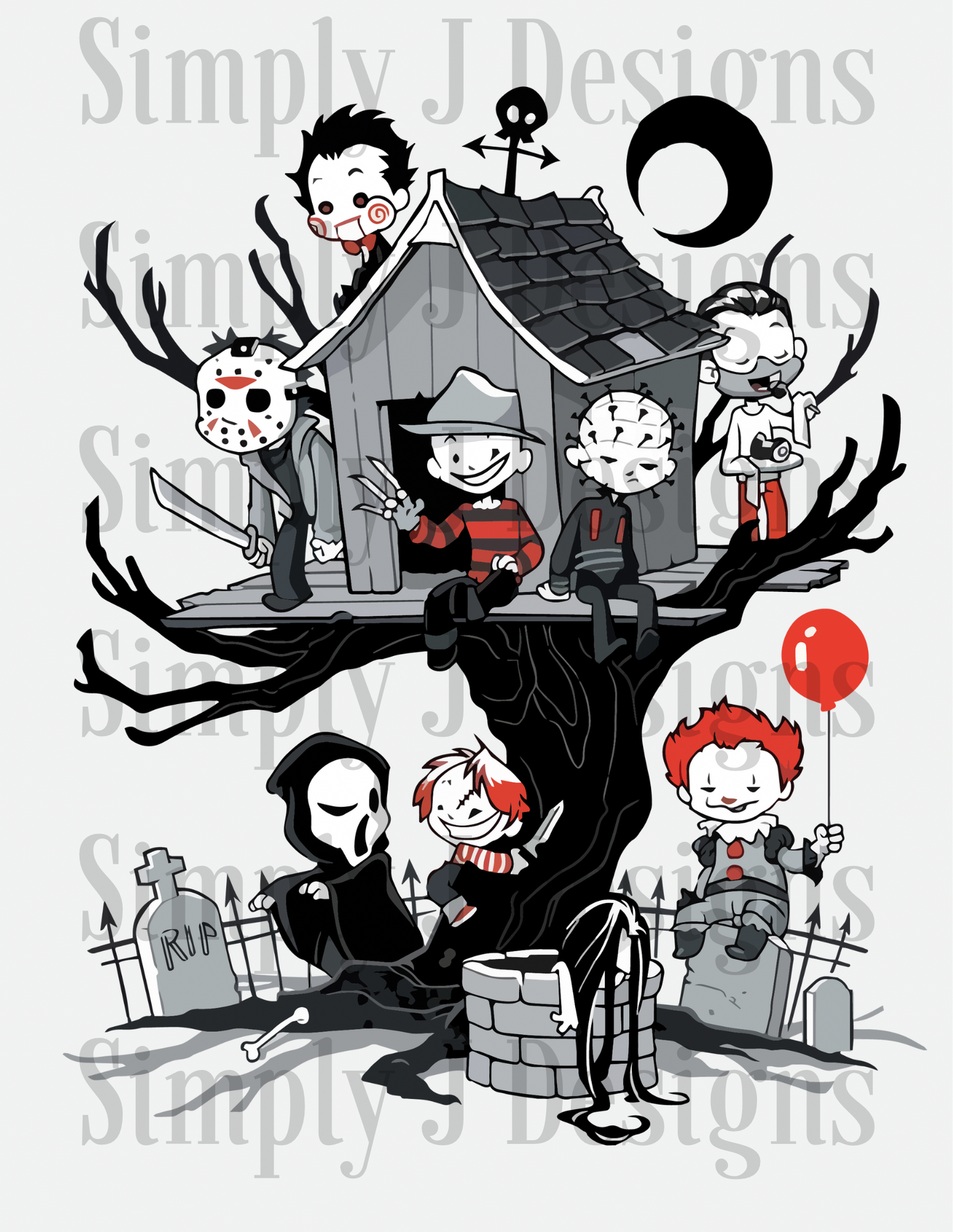 Single DTF Print - H185