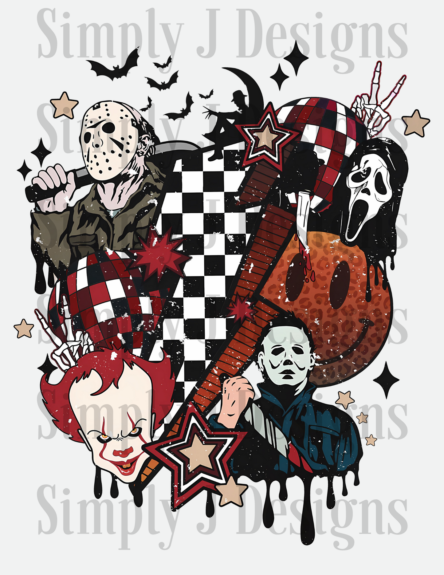 Single DTF Print - H195