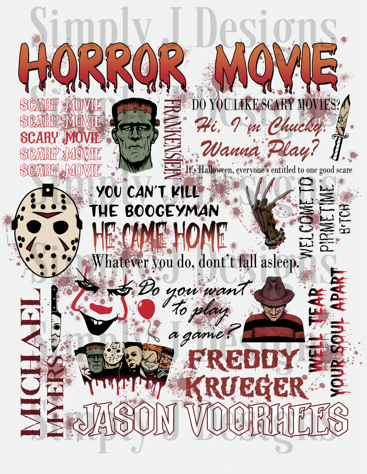 Single DTF Print - H180